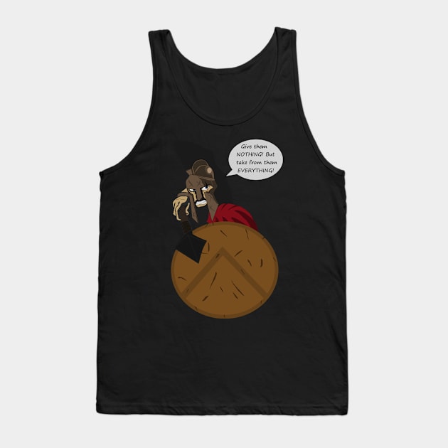 leonidas OUR KING! Tank Top by Moonsong